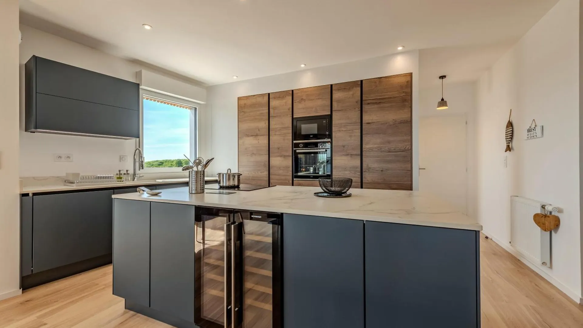 Lägenhet Appartement Standing Vue Mer Imprenable Brest Frankrike